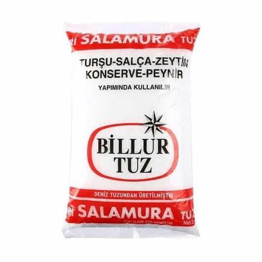Billur Salamura Tuz 3 kg