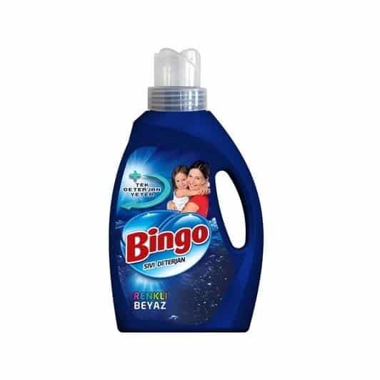 Bingo 33 Yıkama Sıvı Çamaşır Deterjanı Renkli Beyaz 2145 ml