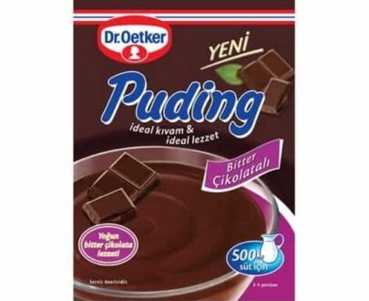 Dr. Oetker Puding Bitter Çikolatalı 111 gr