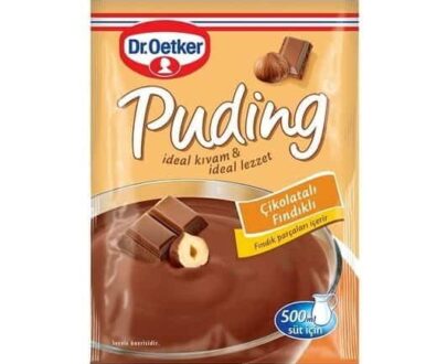 Dr.Oetker Puding Çikolata Fındık 102 gr