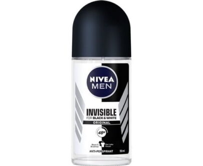 Nivea Roll-On Erkek Invisible For Black & White Power 50 ml