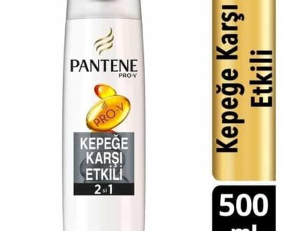 Pantene 2’Si 1 Arada Kepeğe Karşı Etkili Şampuan 500 ml