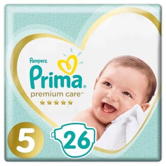 Prima Bebek Bezi Premium Care 5 Beden 26 Adet Junior Ekonomi Paketi