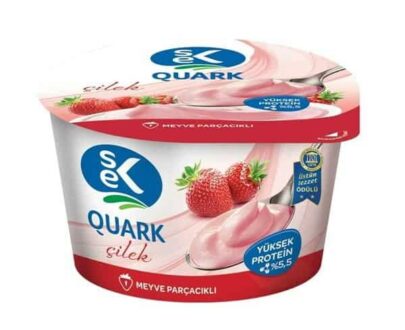 Sek Quark Çilekli 140 g