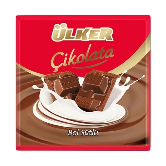 ulker sutlu kare cikolata 60 gr e639 Ülker Kare Çikolata Sütlü 60 gr