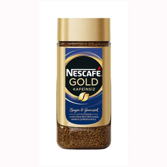 Nescafe Gold Kafeinsiz 100 g Cam