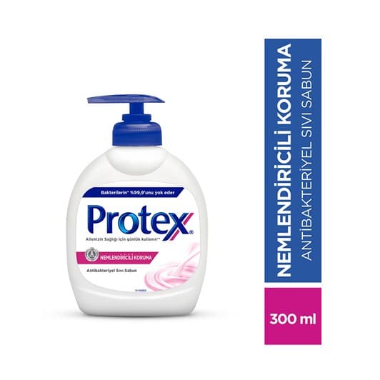 protex antibakteriyel sivi sabun cream 4f32 b Protex Nemlendiricili Koruma Antibakteriyel Sıvı Sabun 300 ml