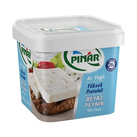 Pınar Az Yağlı Beyaz Peynir Yüksek Proteinli 400 gr