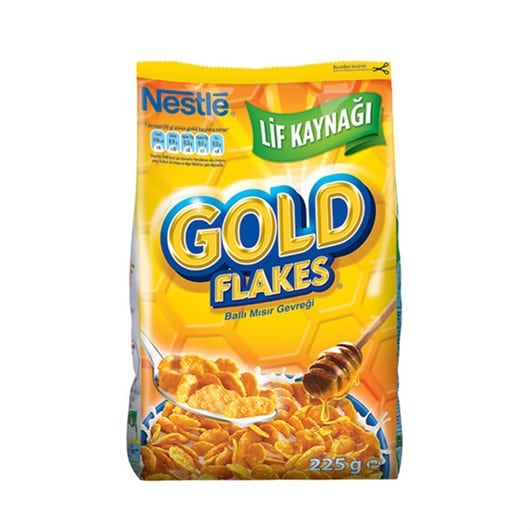 nestle gold flakes misir gevregi 225 g fc53 2 Nestle Gold Corn Flakes Mısır Gevreği 225 gr