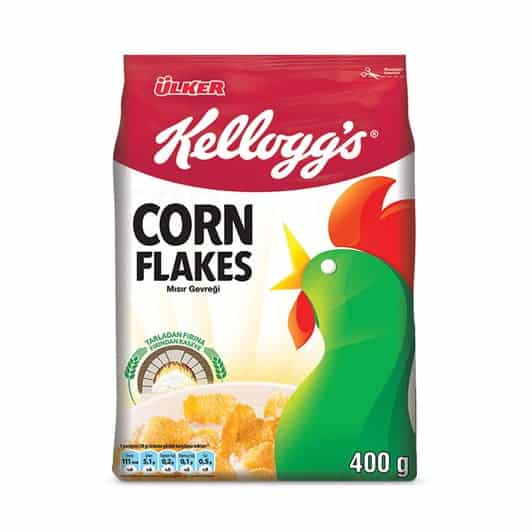 ulker kellogs corn flakes poset 400 gr f9a5 Kellogs Corn Flakes Poşet 400 gr