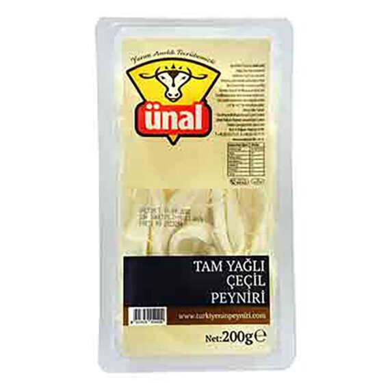 Ünal Çeçil Peynir Tam Yağlı 200 gr