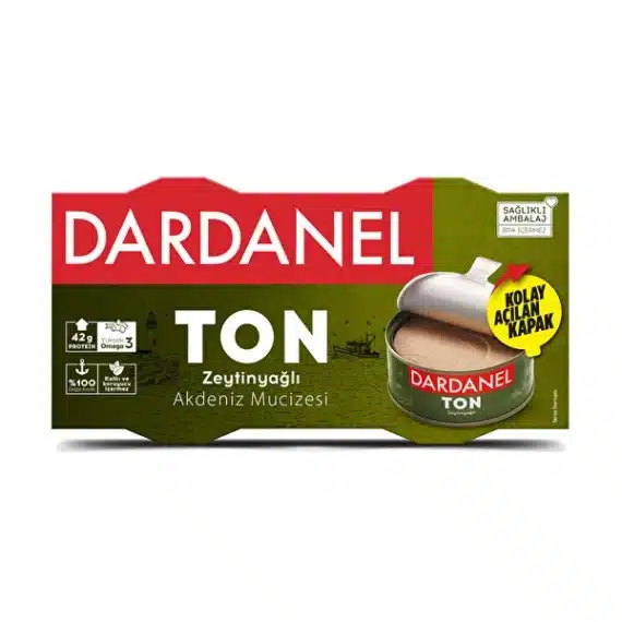 Dardanel Zeytinyağlı Ton Balığı 2x140 G