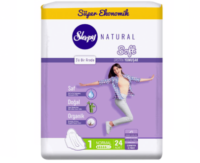 Sleepy Natural Soft İnce Normal 24 Adet