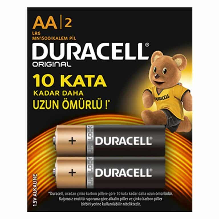 Duracell 2’li AA Kalem Pil